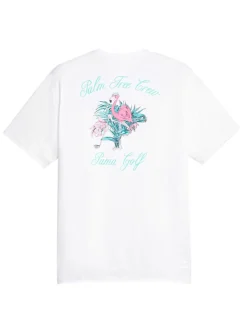 Puma X Palm Tree Crew Graphic Tee - White Glow