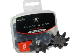 Softspikes Black Widow Golf Cleats Metal Thread