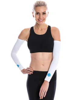 Sparms Sun Protection Arm Sleeves - White