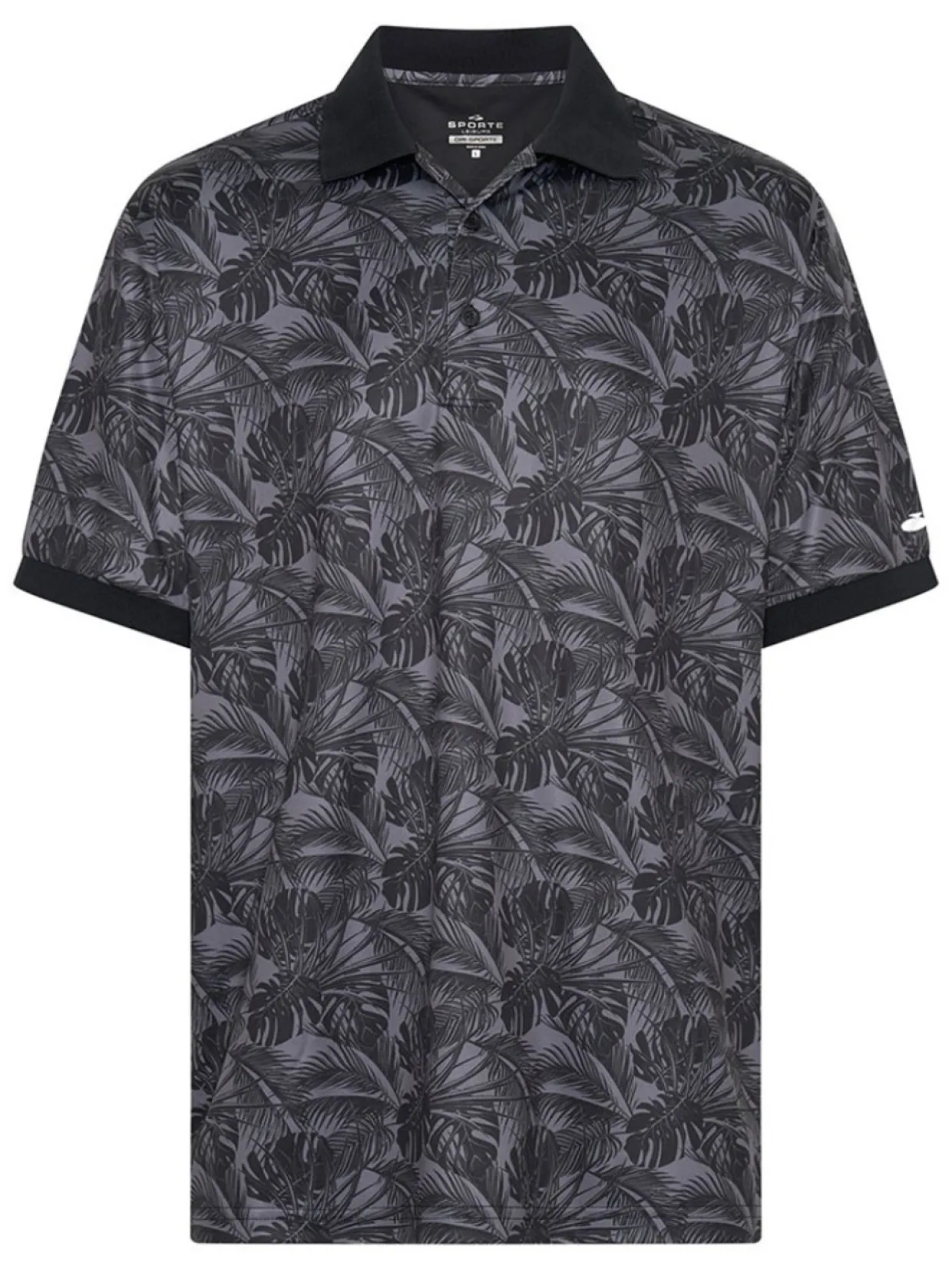 Sporte Leisure Dri-Sporte Keanu Mens Polo - Black