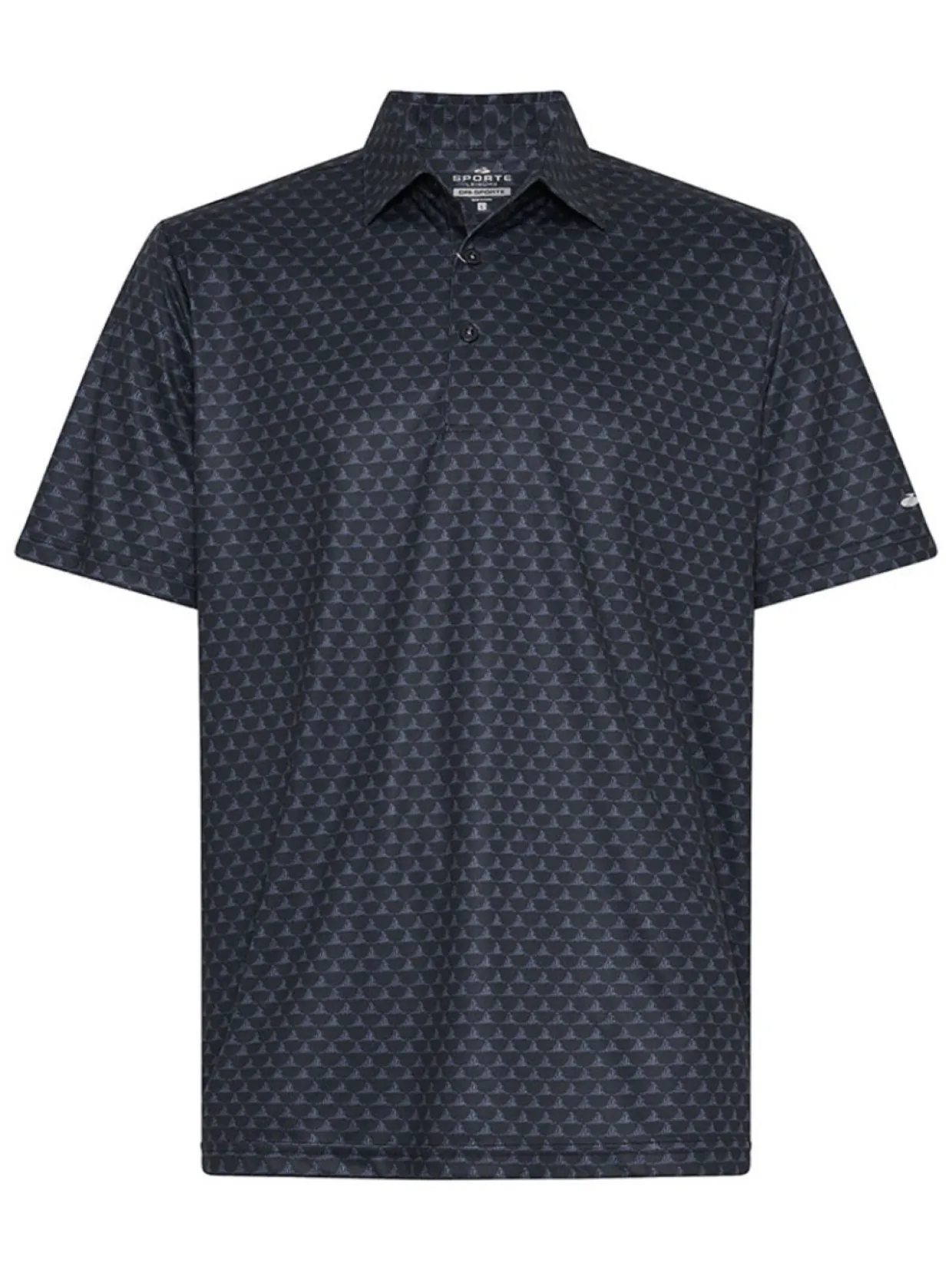 Sporte Leisure Dri-Sporte Skyline Mens Polo - French Navy