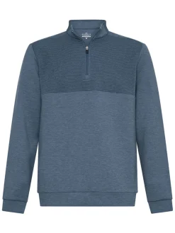 Sporte Leisure Thermotec Midtown Mens Pullover - Denim Marle