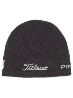 Titleist Merino Wool Beanie - Charcoal/White