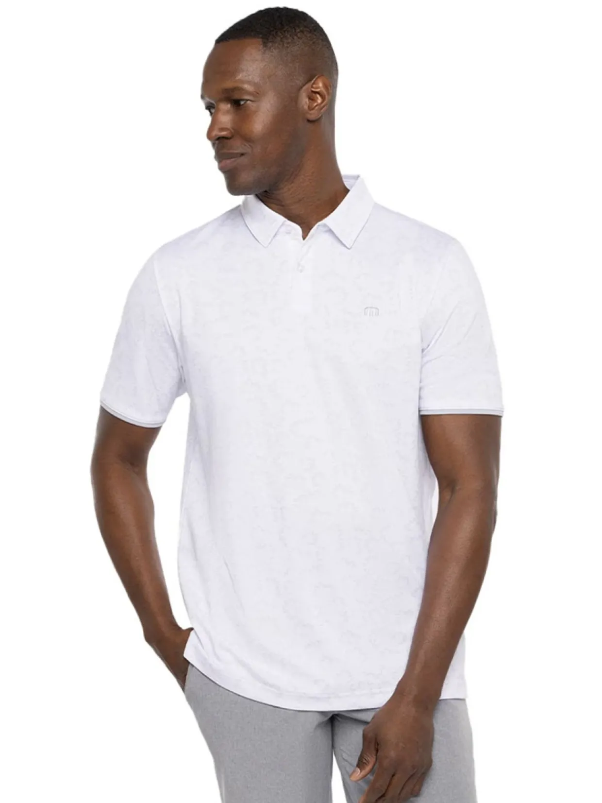 Travis Mathew Always Chill Polo - White