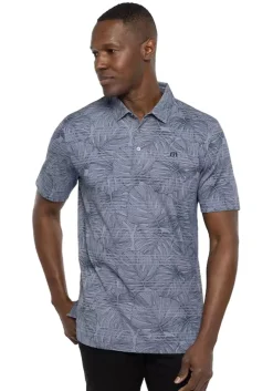 Travis Mathew Dolphin Dive Polo - Heather Peacoat