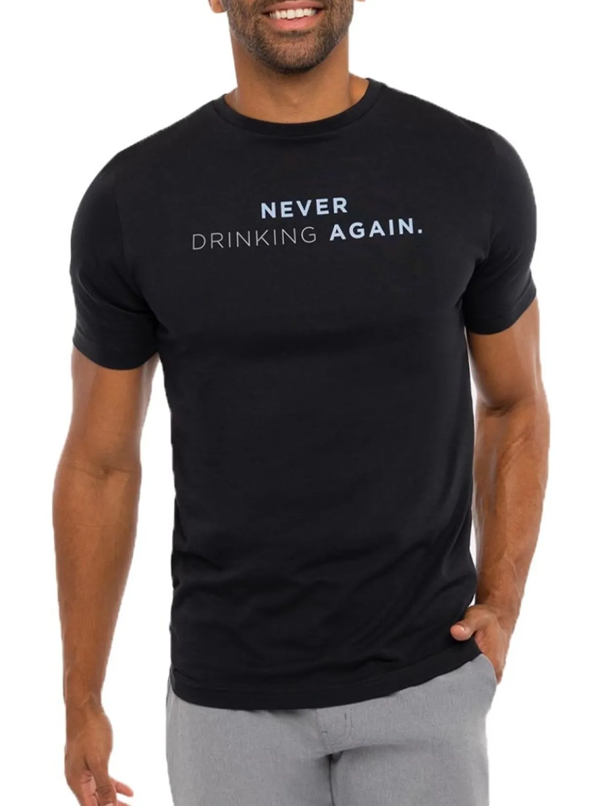 Travis Mathew Finest Bottle T-Shirt - Black/Blue
