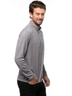 Travis Mathew Havasu 2.0 1/4-Zip - Sleet/Quiet Shade