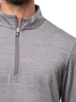 Travis Mathew Havasu 2.0 1/4-Zip - Sleet/Quiet Shade