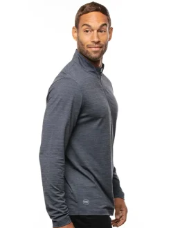 Travis Mathew Havasu 2.0 1/4-Zip - Vintage Indigo/Black