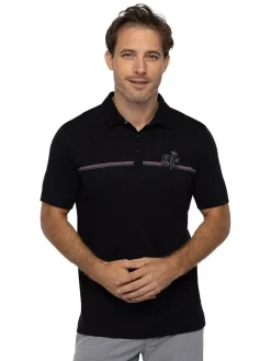 Travis Mathew High Surf Polo - Black