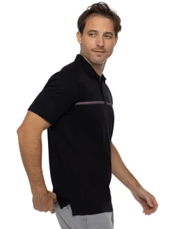 Travis Mathew High Surf Polo - Black