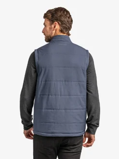 Travis Mathew Interlude Puffer Vest - Mood Indigo
