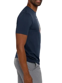 Travis Mathew Race You T-Shirt - Dress Blues