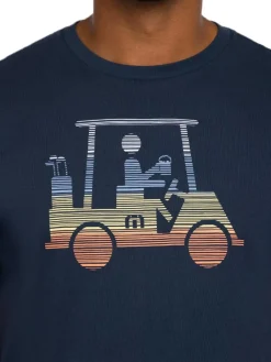 Travis Mathew Race You T-Shirt - Dress Blues