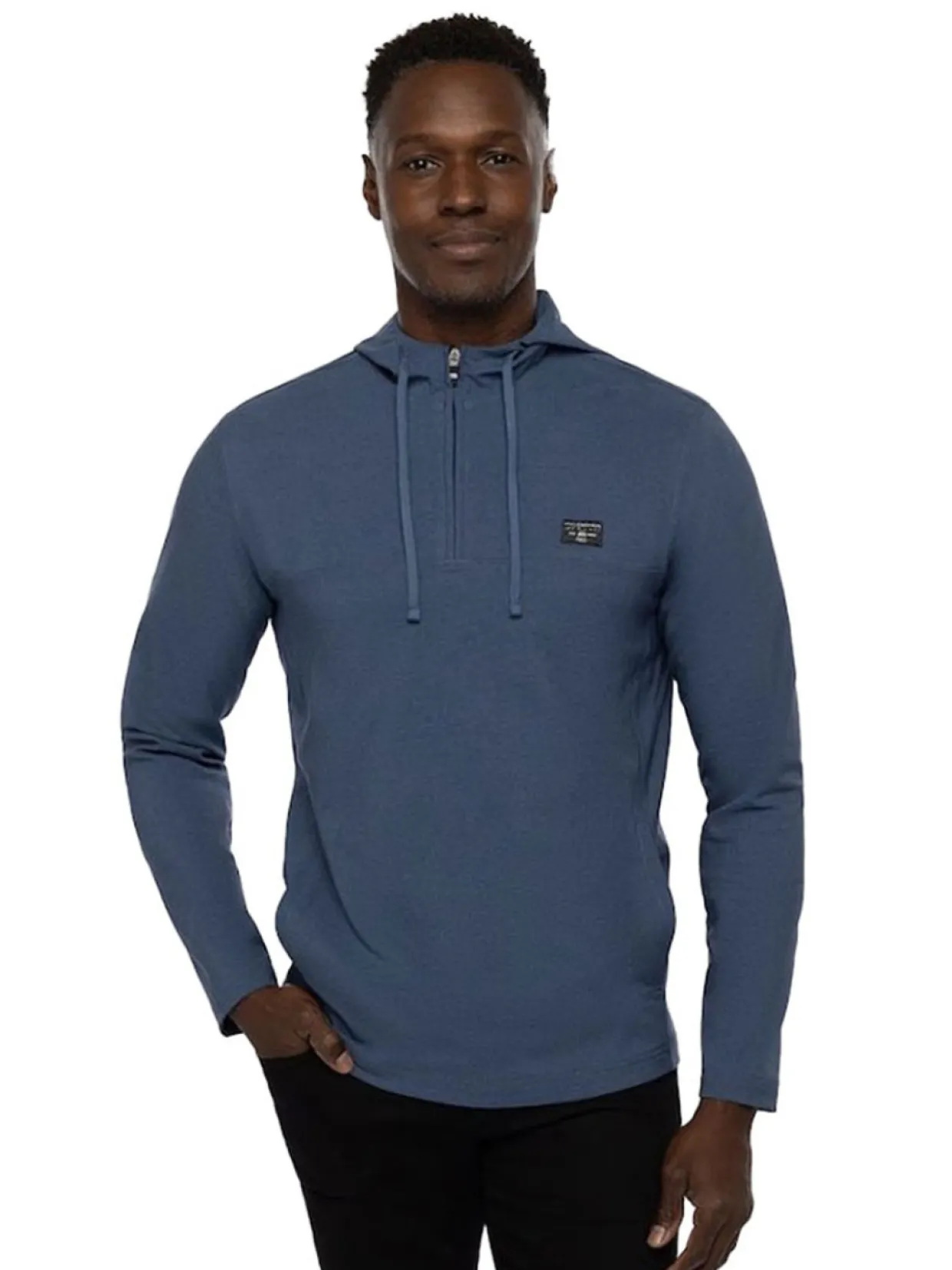 Travis Mathew Sip And Savor Hoodie - Heather Peacoat