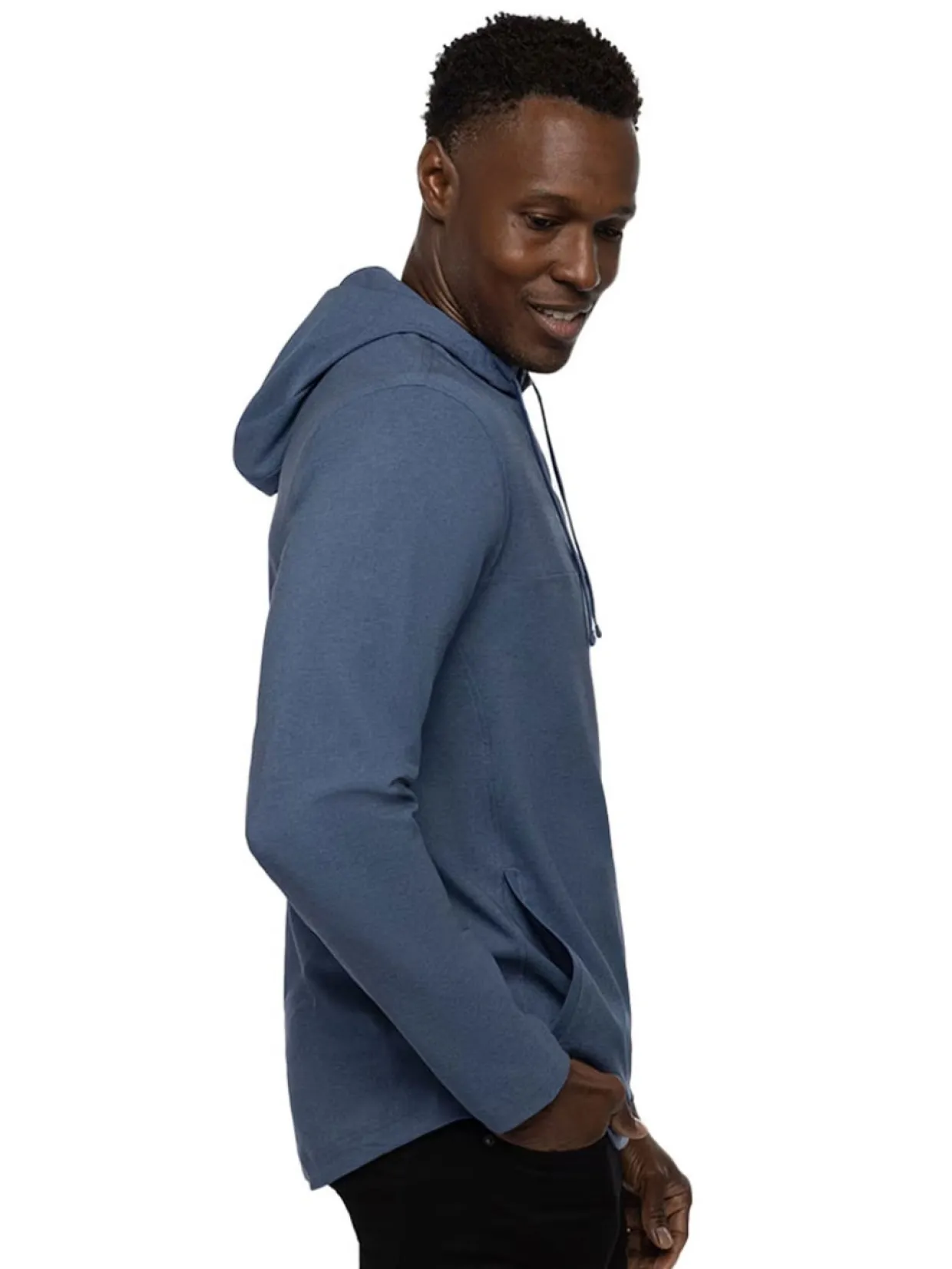 Travis Mathew Sip And Savor Hoodie - Heather Peacoat