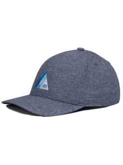 Travis Mathew The Heater Snapback Hat - Heather Blue