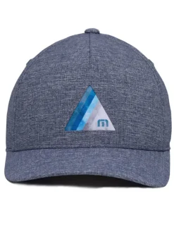 Travis Mathew The Heater Snapback Hat - Heather Blue