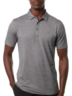 Travis Mathew The Heater Polo - Sleet/Quiet Shade
