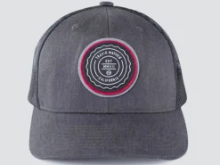 Travis Mathew The Patch Cap - Heather Grey Pinstripe