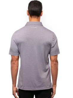 Travis Mathew The Zinna Polo - Blackberry Cordial/White