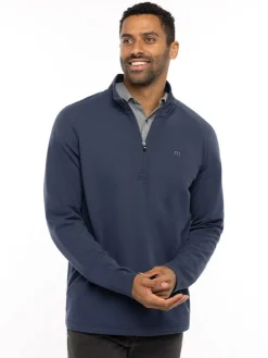 Travis Mathew Upgraded 1/4-Zip - Navy