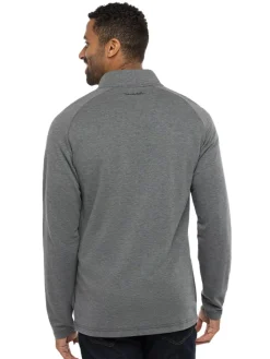 Travis Mathew Upgraded 1/4-Zip - Dark Grey