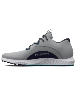Under Armour Charged Draw 2 Spikeless Golf Shoes - Mod Grey/Midnight