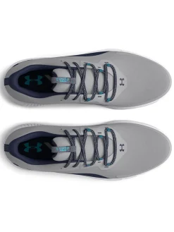 Under Armour Charged Draw 2 Spikeless Golf Shoes - Mod Grey/Midnight
