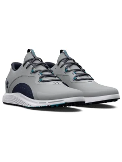 Under Armour Charged Draw 2 Spikeless Golf Shoes - Mod Grey/Midnight