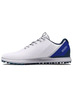 Under Armour Charged Medal Spikeless Wide (E) Golf Shoes - White/Academy