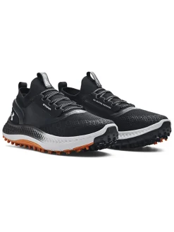 Under Armour Charged Phantom Spikeless Golf Shoes - Black/Steel