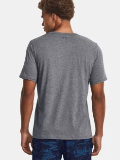 Under Armour Golf Swing Bar Ss Tee - Downpour Grey/Gravel
