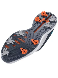 Under Armour Hovr Drive 2 Wide (E) Golf Shoes - White/Grey/Blue Surf