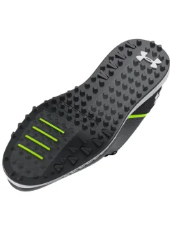 Under Armour Hovr Drive Spikeless Wide (E) Golf Shoes - Black/Halo Grey