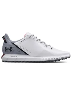 Under Armour Hovr Drive Spikeless Wide (E) Golf Shoes - White/Mod Grey