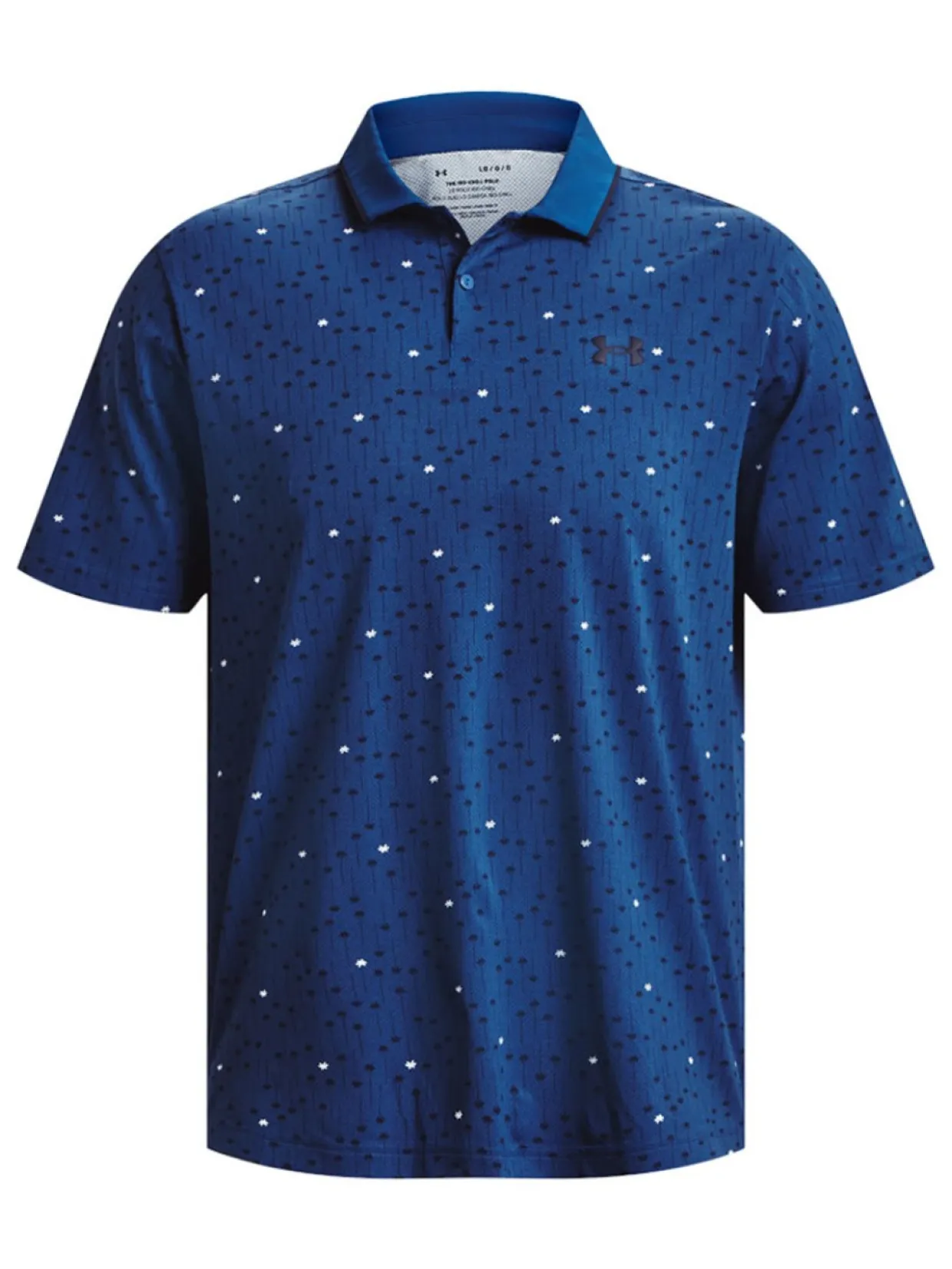 Under Armour Iso-Chill Edge Polo - Blue Mirage/Midnight Navy