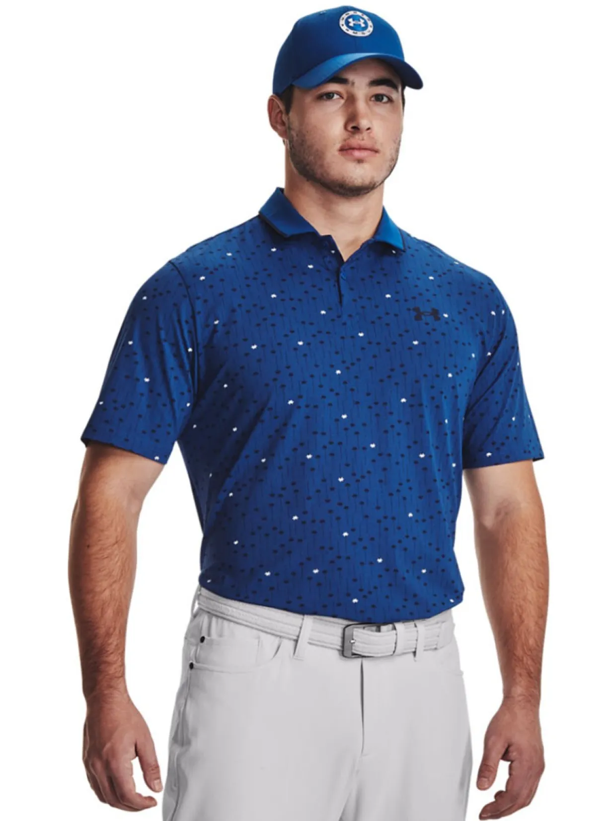 Under Armour Iso-Chill Edge Polo - Blue Mirage/Midnight Navy