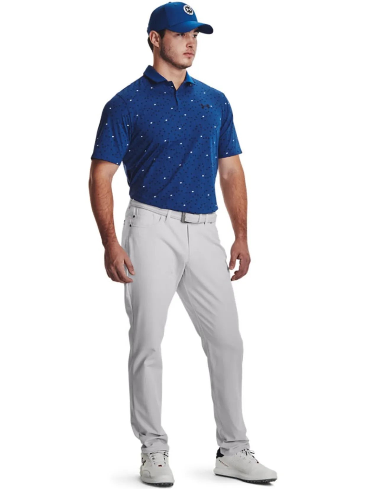 Under Armour Iso-Chill Edge Polo - Blue Mirage/Midnight Navy
