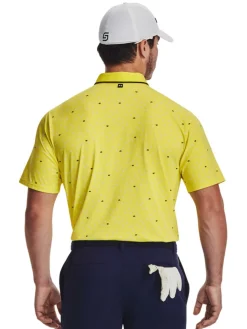 Under Armour Iso-Chill Edge Polo - Starfruit/White