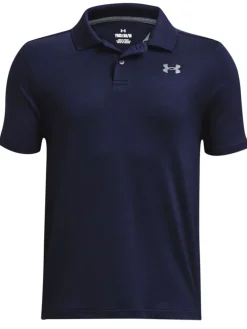 Under Armour Jr Boys Performance Polo - Midnight Navy