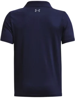 Under Armour Jr Boys Performance Polo - Midnight Navy