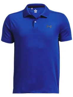 Under Armour Jr Boys Performance Polo - Royal