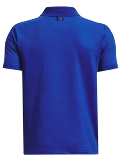 Under Armour Jr Boys Performance Polo - Royal