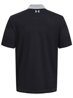 Under Armour Performance 3.0 Colourblock Polo - Steel/Black