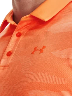 Under Armour Playoff 2.0 Jacquard Polo - Orange Blast