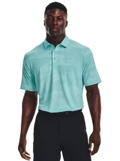 Under Armour Playoff 2.0 Jacquard Polo - Blue Foam