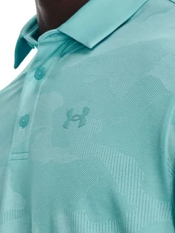 Under Armour Playoff 2.0 Jacquard Polo - Blue Foam