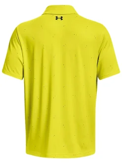 Under Armour Playoff 3.0 Printed Polo - Starfruit/Midnight Navy