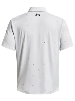 Under Armour Playoff 3.0 Printed Polo - White/Pink/Midnight